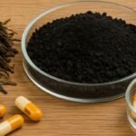 tea waste biochar with visible porous structure