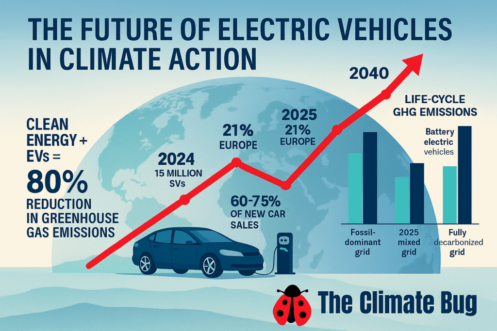 The Future of Electric Vehicles in Climate Action: The Road to a Greener, Smarter 2040