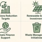 ajor climate agreements and actions from recent COP conferences.